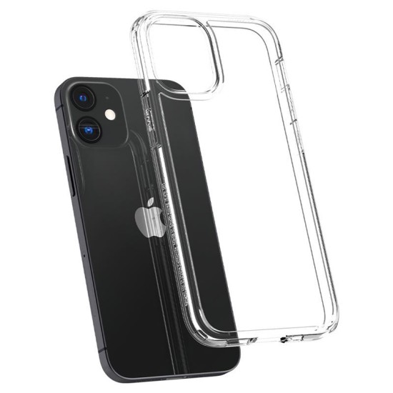 Husa de protectie Spigen Ultra Hybrid compatibil cu Iphone 12 Mini, Crystal Clear (iPhone 12 Mini, ACS01745) by www.silkase.ro