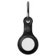 Husa de protectie Spigen Valentinus compatibila cu Apple AirTag Negru (Ingredi, AMP01826) by www.silkase.ro