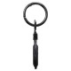 Husa de protectie Spigen Valentinus compatibila cu Apple AirTag Negru (Ingredi, AMP01826) by www.silkase.ro