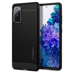 Husa de protectie robusta Spigen Rugged Armor pentru Galaxy S20 FE/FE 5G, neagra