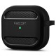 Husa Spigen Rugged Armor pentru Apple AirPods 3 Negru Mat (3, ASD01978) by www.silkase.ro