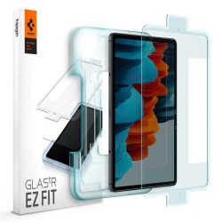 Folie sticla cu sistem de montare Case friendly Spigen GLAS.tR EZ FIT compatibila cu Samsung Galaxy Tab S7 / Tab S8 11 inch