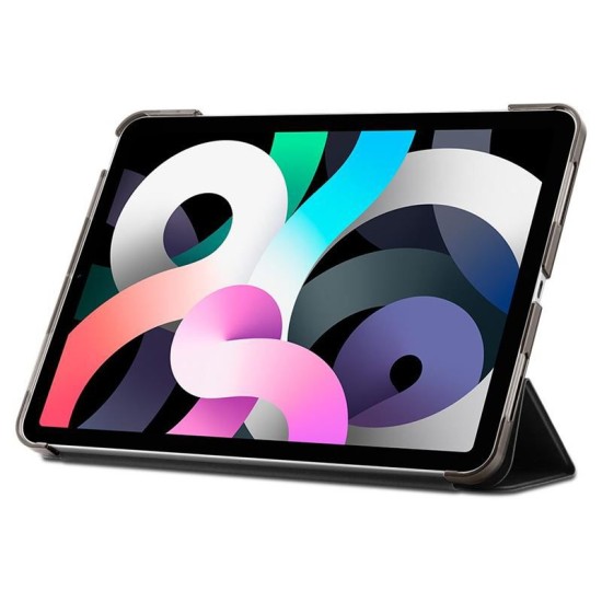 Husa Spigen Smart Fold compatibila cu iPad Air 4 2020 / 5 2022 Black (Ingredi, ACS02050) by www.silkase.ro