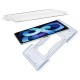 Folie sticla cu sistem de montare Case friendly Spigen GLAS.tR EZ FIT compatibila cu iPad Air 4 2020 / 5 2022 / iPad Pro 11 inch 2020/2021/2022 (Ingredi, AGL02065) by www.silkase.ro