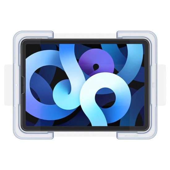 Folie sticla cu sistem de montare Case friendly Spigen GLAS.tR EZ FIT compatibila cu iPad Air 4 2020 / 5 2022 / iPad Pro 11 inch 2020/2021/2022 (Ingredi, AGL02065) by www.silkase.ro