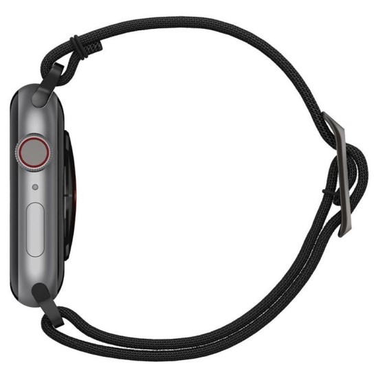 Curea Spigen Fit Lite compatibila cu Apple Watch 1/2/3/4/5/6/7/SE (42/44/45mm) Black (Spigen, Ingredi) by www.silkase.ro SPIGEN Curea Fit Lite Apple Watch 49/46/45/44/42mm (Ultra 3-1/Seria 11-1/SE), Black (Ingredi, AMP02286) by www.silkase.ro