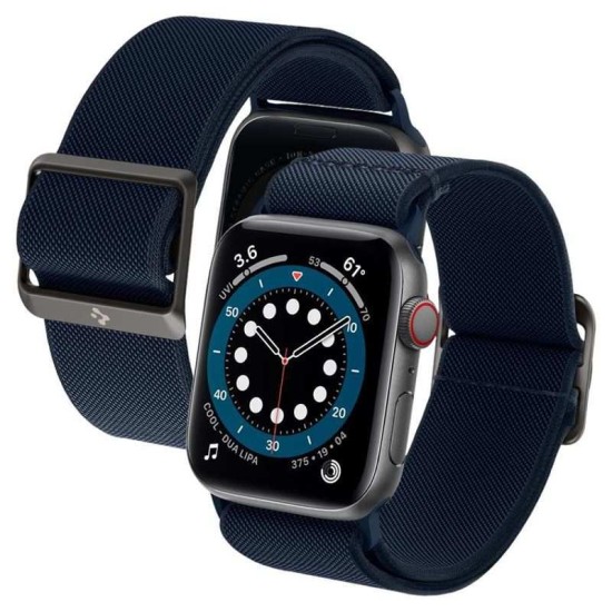 SPIGEN Curea Fit Lite Apple Watch 49/46/45/44/42mm (Ultra 3-1/Seria 11-1/SE), Navy Blue (Ingredi, AMP02287) by www.silkase.ro
