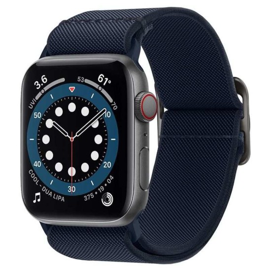 SPIGEN Curea Fit Lite Apple Watch 49/46/45/44/42mm (Ultra 3-1/Seria 11-1/SE), Navy Blue (Ingredi, AMP02287) by www.silkase.ro