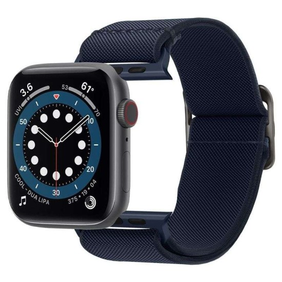 SPIGEN Curea Fit Lite Apple Watch 49/46/45/44/42mm (Ultra 3-1/Seria 11-1/SE), Navy Blue (Ingredi, AMP02287) by www.silkase.ro