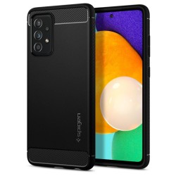 Husa Spigen Rugged Armor compatibila cu Samsung Galaxy A52 4G/5G si Galaxy A52s 5G Matte Black