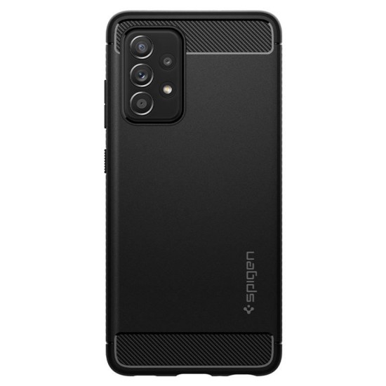 Husa Spigen Rugged Armor compatibila cu Samsung Galaxy A52 4G/5G si Galaxy A52s 5G Matte Black (Spigen, A52) by www.silkase.ro Husa Spigen Rugged Armor compatibila cu Samsung Galaxy A52 4G/5G si Galaxy A52s 5G Matte Black (A52, ACS02315) by www.silkase.ro