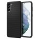 Husa pentru Samsung Galaxy S21 5G, Spigen Liquid Air, Matte Black (S21, ACS02422) by www.silkase.ro