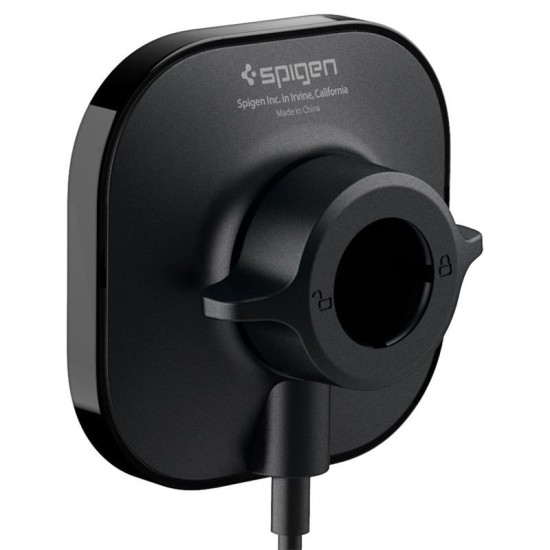 Suport auto Spigen OneTap Pro Magnetic, compatibil MagSafe, Incarcare Wireless 7.5W, Air Vent Mount, Cablu USB-C inclus, Negru (Spigen, Suport auto) by www.silkase.ro Suport auto Spigen OneTap Pro Magnetic, compatibil MagSafe, Incarcare Wireless 7.5W, Air Vent Mount, Cablu USB-C inclus, Negru (Suport auto, ACP02615) by www.silkase.ro