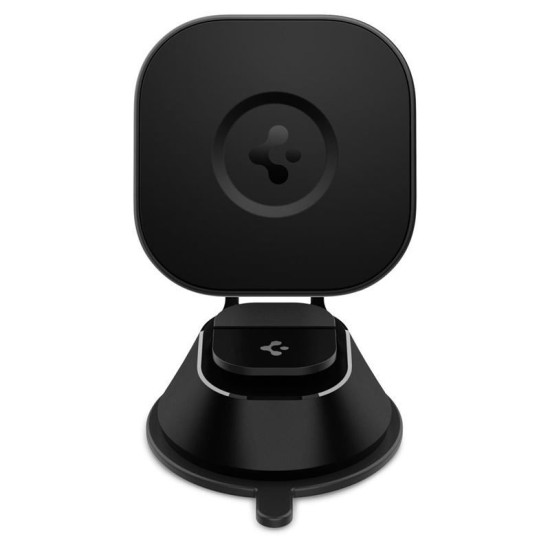 Suport auto Spigen OneTap Magnetic, compatibil MagSafe, Dashboard Mount, Negru (Suport auto, ACP02618) by www.silkase.ro