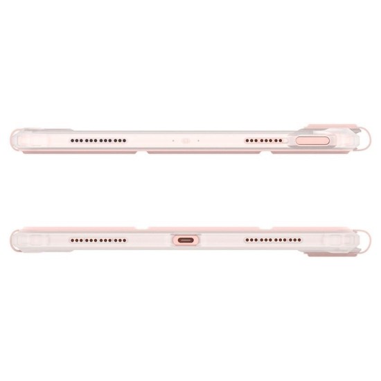 Husa Spigen Ultra Hybrid Pro compatibila cu iPad Air 4 2020 / 5 2022 / 6 2024 Rose Gold (Ingredi, ACS02699) by www.silkase.ro