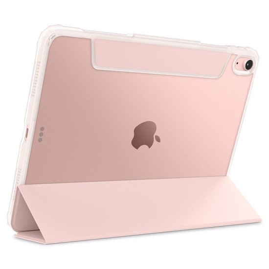 Husa Spigen Ultra Hybrid Pro compatibila cu iPad Air 4 2020 / 5 2022 / 6 2024 Rose Gold (Ingredi, ACS02699) by www.silkase.ro