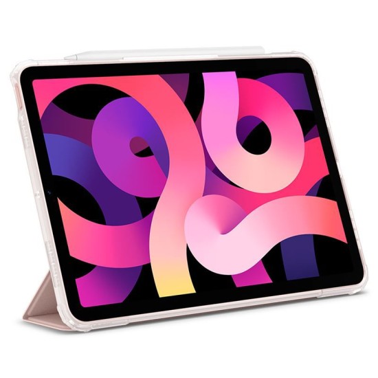Husa Spigen Ultra Hybrid Pro compatibila cu iPad Air 4 2020 / 5 2022 / 6 2024 Rose Gold (Ingredi, ACS02699) by www.silkase.ro