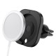 Suport auto Spigen MagFit, AirVent Mount, compatibil MagSafe, rotire 360 grade, Negru (Ingredi, ACP02791) by www.silkase.ro