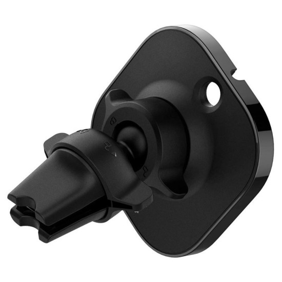 Suport auto Spigen MagFit, AirVent Mount, compatibil MagSafe, rotire 360 grade, Negru (Ingredi, ACP02791) by www.silkase.ro