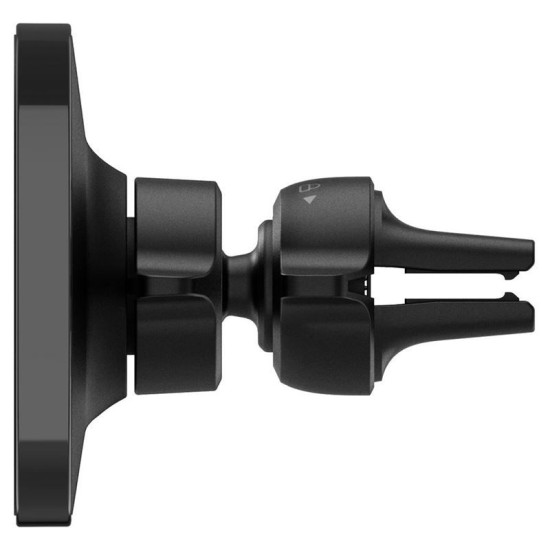 Suport auto Spigen MagFit, AirVent Mount, compatibil MagSafe, rotire 360 grade, Negru (Ingredi, ACP02791) by www.silkase.ro