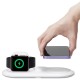 Suport 2 in 1 Spigen pentru incarcator MagSafe Duo si Apple Watch, alb (Spigen, Ingredi) by www.silkase.ro Suport 2 in 1 Spigen pentru incarcator MagSafe Duo si Apple Watch, alb (Incarcatoare, AMP02797) by www.silkase.ro