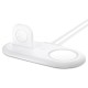 Suport 2 in 1 Spigen pentru incarcator MagSafe Duo si Apple Watch, alb (Spigen, Ingredi) by www.silkase.ro Suport 2 in 1 Spigen pentru incarcator MagSafe Duo si Apple Watch, alb (Incarcatoare, AMP02797) by www.silkase.ro