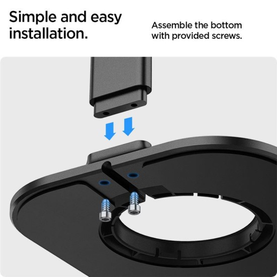Suport de birou Spigen pentru incarcator MagSafe si casti AirPods Max, negru (Spigen, Ingredi) by www.silkase.ro Suport de birou Spigen pentru incarcator MagSafe si casti AirPods Max, negru (Ingredi, AMP02818) by www.silkase.ro