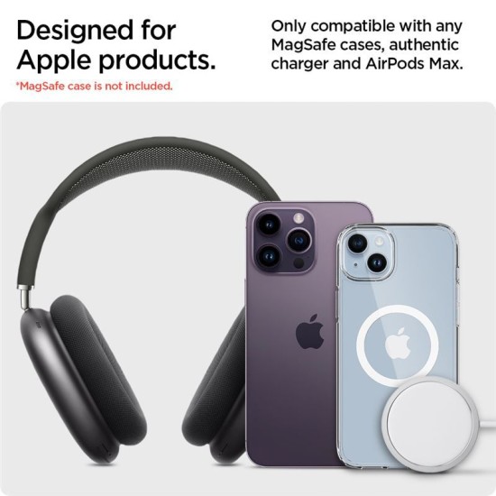 Suport de birou Spigen pentru incarcator MagSafe si casti AirPods Max, negru (Spigen, Ingredi) by www.silkase.ro Suport de birou Spigen pentru incarcator MagSafe si casti AirPods Max, negru (Ingredi, AMP02818) by www.silkase.ro