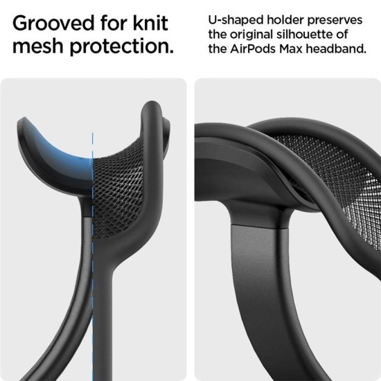 Suport de birou Spigen pentru incarcator MagSafe si casti AirPods Max, negru (Spigen, Ingredi) by www.silkase.ro Suport de birou Spigen pentru incarcator MagSafe si casti AirPods Max, negru (Ingredi, AMP02818) by www.silkase.ro