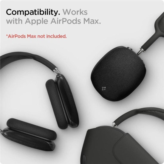 Husa de protectie textila Spigen Urban Fit pentru AirPods Max, neagra (Spigen, Ingredi) by www.silkase.ro Husa de protectie textila Spigen Urban Fit pentru AirPods Max, neagra (Max, ASD02832) by www.silkase.ro
