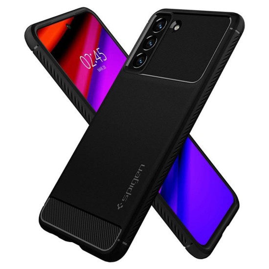 Husa pentru Samsung Galaxy S21 FE 5G - Spigen Rugged Armor - Black (Spigen, S21 FE) by www.silkase.ro Husa pentru Samsung Galaxy S21 FE 5G - Spigen Rugged Armor - Black (S21 FE, ACS03049) by www.silkase.ro