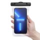 Spigen A601 IPX8 Husa impermeabila pentru 2 persoane pentru telefon de maxim 8 inci, transparent-negru (Spigen, Accesorii telefoane) by www.silkase.ro Spigen A601 IPX8 Husa impermeabila pentru 2 persoane pentru telefon de maxim 8 inci, transparent-negru (Huse Waterproof și Subacvatice, AMP03098) by www.silkase.ro