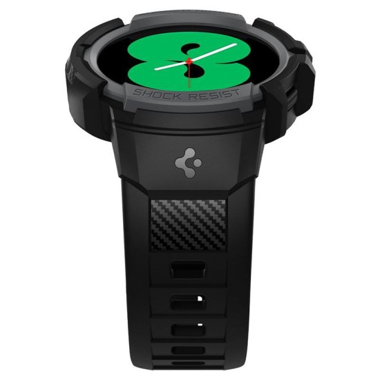 Curea Ceas Spigen Rugged Armor Compatibila Cu Samsung Galaxy Watch 4 40mm, Charocal Grey (Spigen, Ingredi) by www.silkase.ro Curea Ceas Spigen Rugged Armor Compatibila Cu Samsung Galaxy Watch 4 40mm, Charocal Grey (Ingredi, ACS03165) by www.silkase.ro