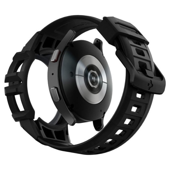 Curea Ceas Spigen Rugged Armor Compatibila Cu Samsung Galaxy Watch 4 40mm, Charocal Grey (Spigen, Ingredi) by www.silkase.ro Curea Ceas Spigen Rugged Armor Compatibila Cu Samsung Galaxy Watch 4 40mm, Charocal Grey (Ingredi, ACS03165) by www.silkase.ro