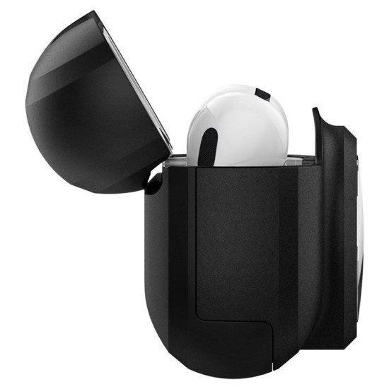 Husa Spigen Tag Armor Duo compatibila cu Apple AirPods Pro si AirTag Black (Ingredi, ACS03167) by www.silkase.ro