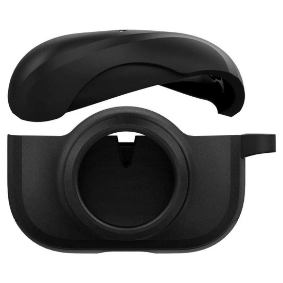 Husa Spigen Tag Armor Duo compatibila cu Apple AirPods Pro si AirTag Black (Ingredi, ACS03167) by www.silkase.ro
