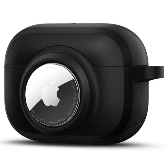 Husa Spigen Tag Armor Duo compatibila cu Apple AirPods Pro si AirTag Black (Ingredi, ACS03167) by www.silkase.ro