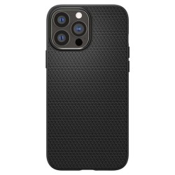 Husa de protectie Spigen Liquid Air pentru iPhone 13 Pro Max, Matte Black Husa de protectie Spigen Liquid Air pentru iPhone 13 Pro Max, Matte Black