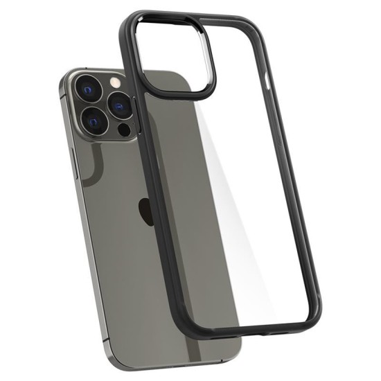 Husa Spigen Ultra Hybrid compatibila cu iPhone 13 Pro Max Matte Black (Spigen, iPhone 13 Pro Max) by www.silkase.ro Husa Spigen Ultra Hybrid compatibila cu iPhone 13 Pro Max Matte Black (iPhone 13 Pro Max, ACS03205) by www.silkase.ro