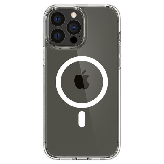 Husa Spigen Ultra Hybrid MagSafe compatibila cu iPhone 13 Pro Max White (Spigen, iPhone 13 Pro Max) by www.silkase.ro Husa Spigen Ultra Hybrid MagSafe compatibila cu iPhone 13 Pro Max White (iPhone 13 Pro Max, ACS03210) by www.silkase.ro