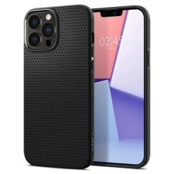 Husa de protectie Spigen Liquid Air pentru iPhone 13 Pro, Matte Black