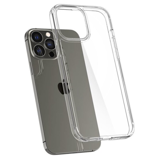 Husa Spigen Ultra Hybrid compatibila cu iPhone 13 Pro Crystal Clear (Spigen, iPhone 13 Pro) by www.silkase.ro Husa Spigen Ultra Hybrid compatibila cu iPhone 13 Pro Crystal Clear (iPhone 13 Pro, ACS03261) by www.silkase.ro
