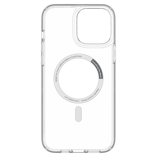 Husa Spigen Ultra Hybrid MagSafe compatibila cu iPhone 13 Pro White (iPhone 13 Pro, ACS03267) by www.silkase.ro