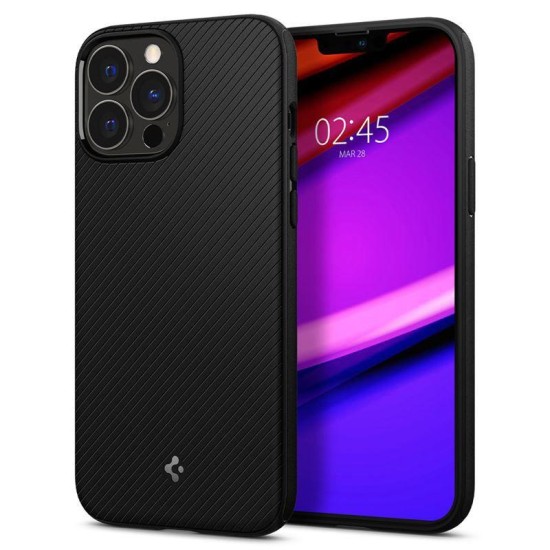 Husa Spigen Mag Armor MagSafe pentru Apple iPhone 13 Pro Negru Mat (iPhone 13 Pro, ACS03281) by www.silkase.ro