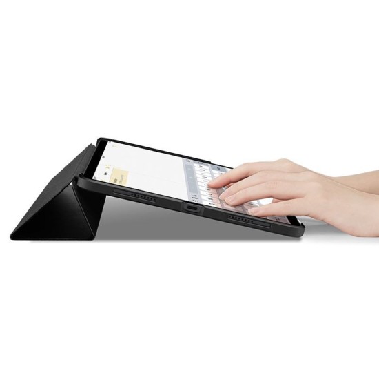 Husa pentru iPad Air 4/5 2020/2022/iPad Pro 11 2018/2020/2021/2022, Smart Fold Plus, X1522, Black (Spigen, Ingredi) by www.silkase.ro Husa pentru iPad Air 4/5 2020/2022/iPad Pro 11 2018/2020/2021/2022, Smart Fold Plus, X1522, Black (Ingredi, ACS03335) by www.silkase.ro