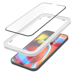 Set 2 folii de sticla Spigen tR Align Master cu rama de montaj pentru iPhone 17e/16e/14/13/13 Pro Set 2 folii de sticla Spigen tR Align Master cu rama de montaj pentru iPhone 17e/16e/14/13/13 Pro