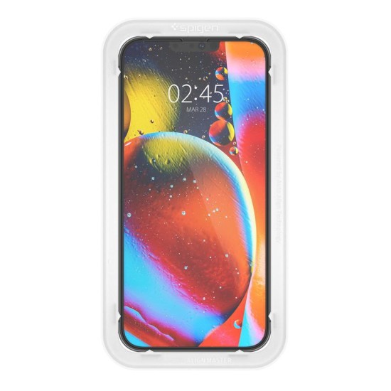 Set 2 folii de sticla Spigen tR Align Master cu rama de montaj pentru iPhone 16e/14/13/13 Pro (Spigen, Ingredi) by www.silkase.ro Set 2 folii de sticla Spigen tR Align Master cu rama de montaj pentru iPhone 17e/16e/14/13/13 Pro (iPhone 17e, AGL03387) by www.silkase.ro