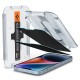 Set 2 Folii de protectie Spigen Glas.TR EZ FIT pentru Apple iPhone 13/13 Pro/14 Privacy (Ingredi, AGL03388) by www.silkase.ro