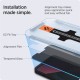 Set 2 Folii de protectie Spigen Glas.TR EZ FIT pentru Apple iPhone 13/13 Pro/14 Privacy (Ingredi, AGL03388) by www.silkase.ro