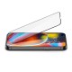 Folie sticla Case friendly Spigen Glass FC compatibila cu iPhone 13/13 Pro/14/16e Black (Ingredi, AGL03392) by www.silkase.ro
